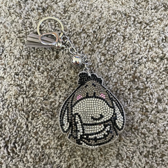 Accessories - Rhinestone Eeyore Bag Charm